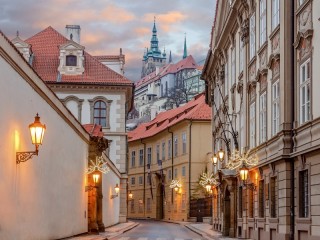 Quebra-cabeça «Morning in Prague»