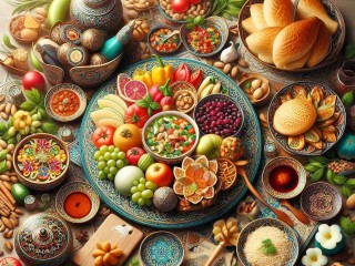 Rompecabezas «Uzbek cuisine»