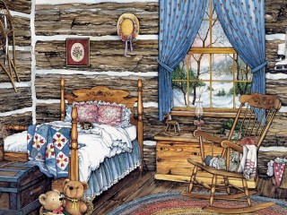 Jigsaw Puzzle «In the nursery»