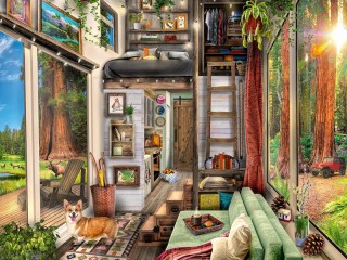Jigsaw Puzzle «At the forester