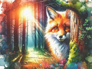 Jigsaw Puzzle «In the forest»