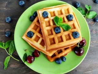 パズル «Waffles and berries»