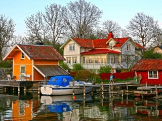 Jigsaw Puzzle «Vaxholm Sweden»