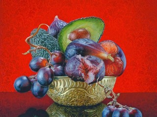 Пазл «Ваза с фруктами»