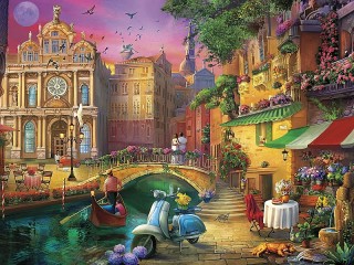 Пазл «Вечер в Венеции»