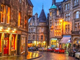 Puzzle «Evening Edinburgh»