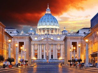 Пазл «Вечерний Ватикан»