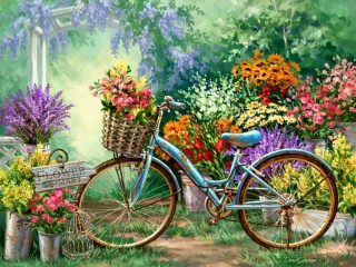 Jigsaw Puzzle «Bicycle»