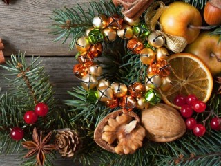 Jigsaw Puzzle «Wreath of bells»