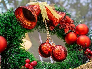 パズル «Christmas wreath»
