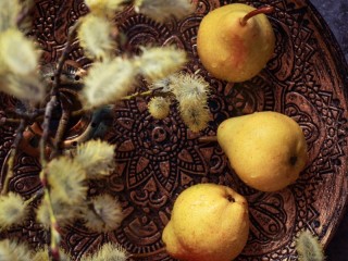 Puzzle «Willow and pears»