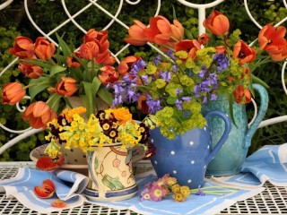 Jigsaw Puzzle «Spring flowers»