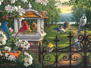 Jigsaw Puzzle «Spring tune»