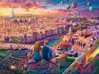 Слагалица «View of Paris»