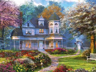 Jigsaw Puzzle «victorian manor»