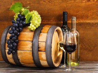 Пазл «Wine barrel»