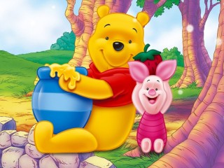 Quebra-cabeça «Winnie the Pooh and Piglet»