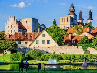 Quebra-cabeça «Visby Sweden»