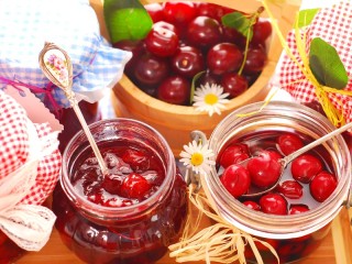 Puzzle «cherry jam»