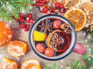 Puzzle «Cherry mulled wine»
