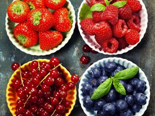 Quebra-cabeça «Mellow berries»
