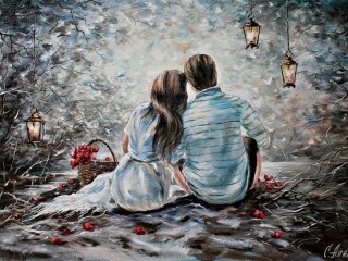 Jigsaw Puzzle «Lovers»