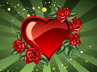 Пазл «Влюблённое сердце»