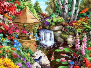 Jigsaw Puzzle «Waterfall»