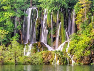 Пазл «Водопады Хорватии»
