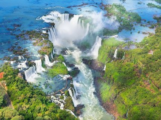 Пазл «Водопады в Аргентине»
