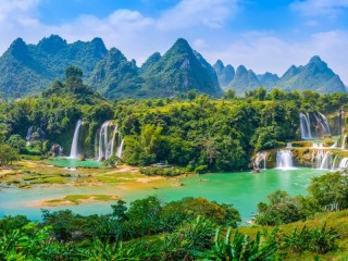 Пазл «Водопады Вьетнама»