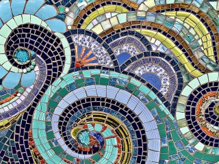 Puzzle «Wave mosaic»