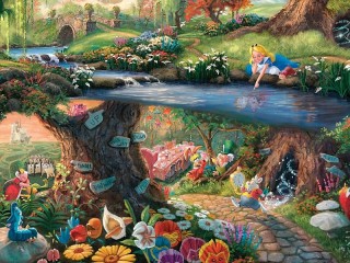 Пазл «Волшебный мир Алисы»
