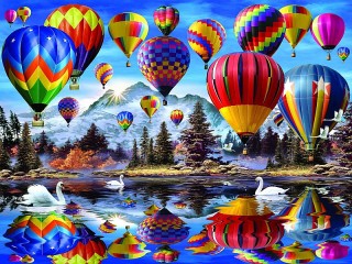 Jigsaw Puzzle «Balloons»