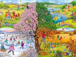 Jigsaw Puzzle «Seasons»