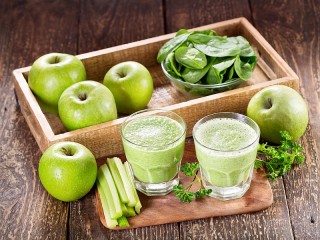 Jigsaw Puzzle «Apples with herbs»