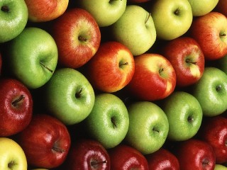 Пазл «Яблоки в ряд»