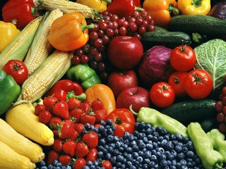Пазл «Ягоды и овощи»