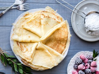 Jigsaw Puzzle «Berries to pancakes»