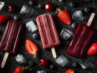 Jigsaw Puzzle «Berry ice»