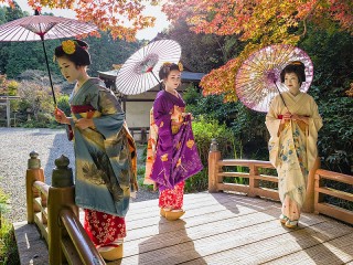 Пазл «Японские гейши»