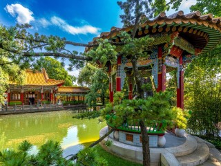 Quebra-cabeça «Japanese garden»