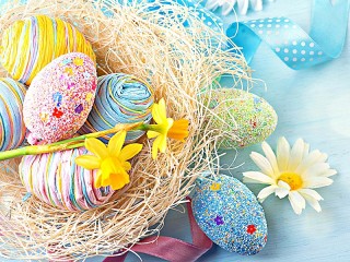 Jigsaw Puzzle «Bright Easter»