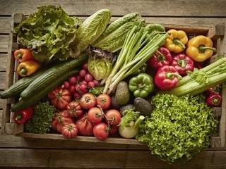 Пазл «Ящик с овощами»