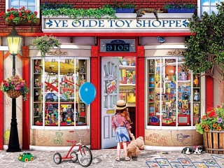 Jigsaw Puzzle «Ye Older Toy Shoppe»