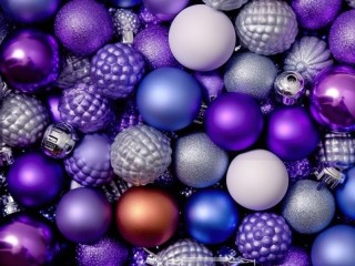 Quebra-cabeça «Christmas balls»