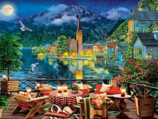 Jigsaw Puzzle «South night»