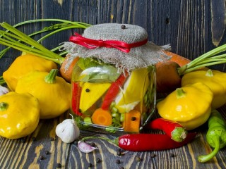 Пазл «Harvesting vegetables»