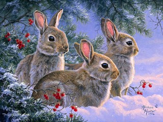 Puzzle «Hares»