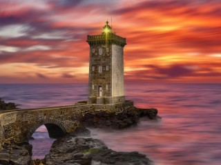 Quebra-cabeça «Kermorvan Lighthouse»
